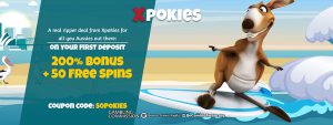 Xpokies Bitcoin Casino: 50 Bonus Spins + 200% Match Bonus 3