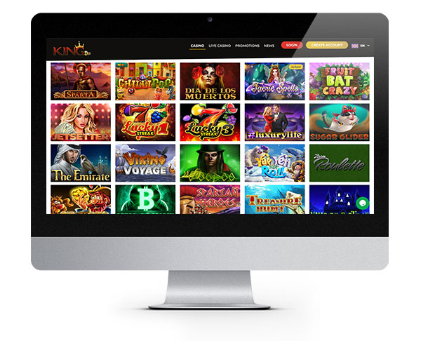 Kingbit Casino Desktop