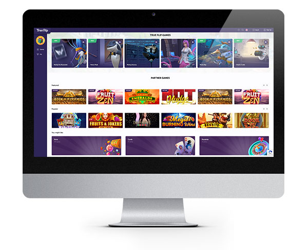 TrueFlip Casino desktop