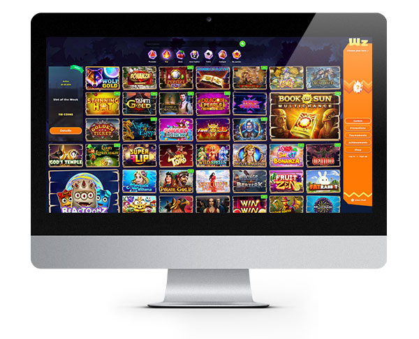 Wazamba Casino desktop