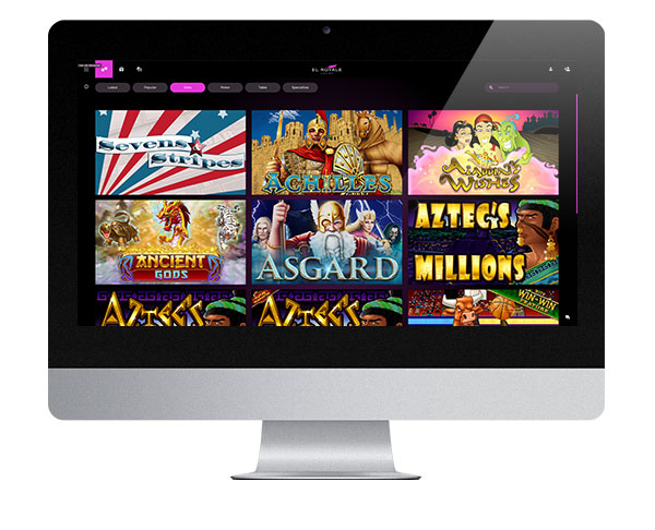 El Royale Casino screenshot desktop