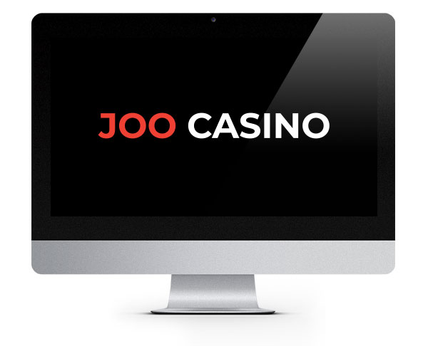 Joo Casino Logo on screen