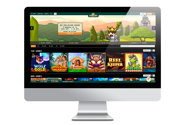 Bitkingz Casino desktop