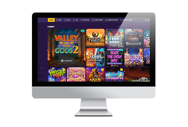 Casitsu Casino Desktop lobby