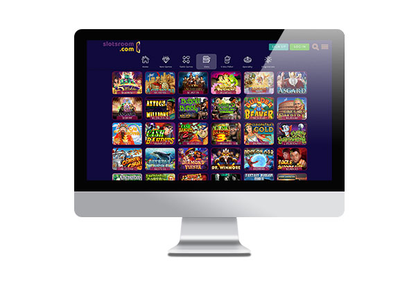 SlotsRoom Casino Desktop